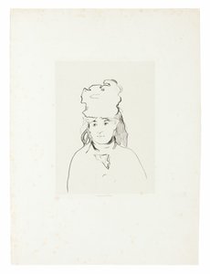 Berthe Morisot in Silhouet