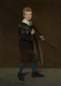 Jongen met een zwaard