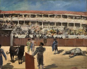Stierengevecht door Édouard Manet