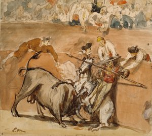 Stierengevecht, 1865
