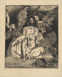 Dode Christus met engelen (Christ aux anges)