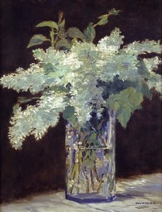 Het boeket seringen door Édouard Manet