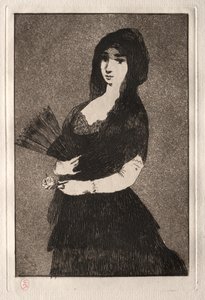 Exotische bloem Fleur exotique door Édouard Manet