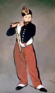 De fluitspeler door Édouard Manet