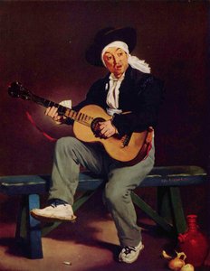 Frans: Le Chanteur espagnol De Spaanse Zanger door Édouard Manet