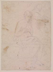 Ingesneden markeringen van De Toilette door Édouard Manet