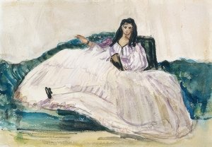 Jeanne Duval - De minnares van Baudelaire door Édouard Manet