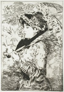 Jeanne II door Édouard Manet