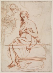 La Toilette, 1860 (recto van 5838672) door Édouard Manet