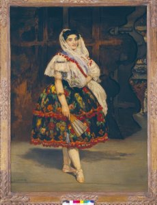 Lola de Valence door Édouard Manet