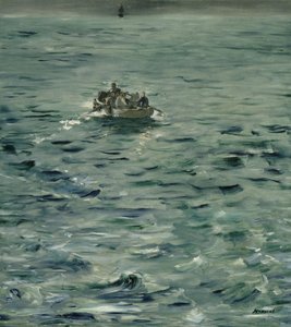 Ontsnappen uit Rochefort door Édouard Manet