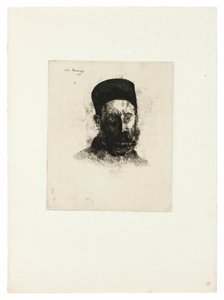 M. Manet (De vader van de kunstenaar) II door Édouard Manet