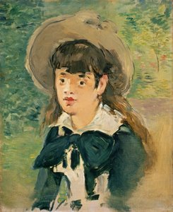 Mademoiselle Voisin, 1880 door Édouard Manet