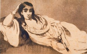 Odaliske door Édouard Manet