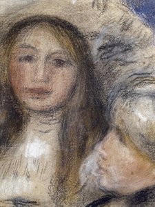 Portret van Berthe Morisot en haar dochter Julie Manet