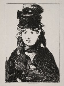 Portret van Berthe Morisot, 1872