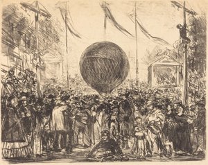 De Ballon door Édouard Manet