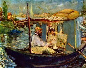 De Boot, 1874 door Édouard Manet
