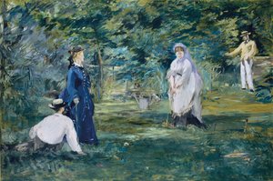 De Croquetpartij door Édouard Manet