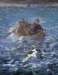 De ontsnapping van Henri de Rochefort (1831-1915) 1874 door Édouard Manet