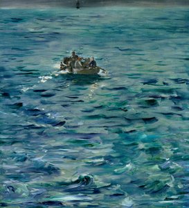 De ontsnapping van Henri de Rochefort (1831-1915) 20 maart 1874 door Édouard Manet