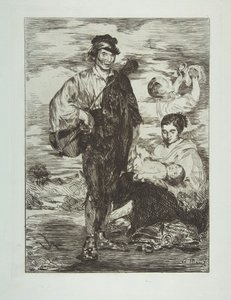 De zigeuners, 1862 door Édouard Manet