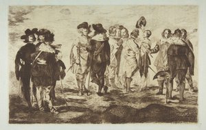 De kleine cavaliers, naar Velázquez