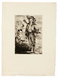 De kleine zigeuners door Édouard Manet