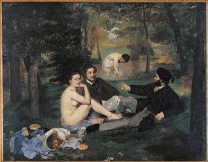 De Lunch op het Gras door Édouard Manet
