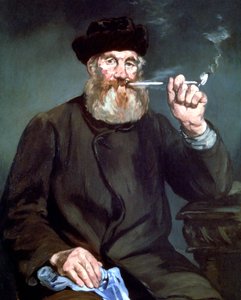 De roker, 1866 door Édouard Manet