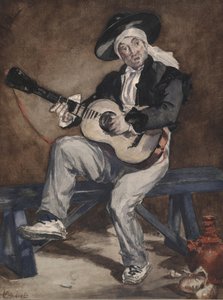 De Spaanse Zanger door Édouard Manet