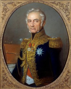 Portret van Charles Tristan, Graaf van Montholon (1783-1853) door Edouard Pingret