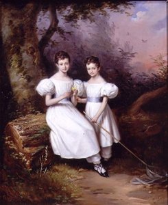 Portret van Twee Kinderen
