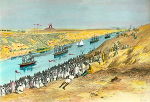 Inhuldiging van het Suezkanaal
