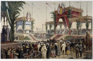 La Tribune des souverains in 