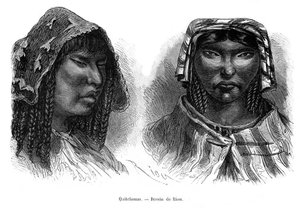 Quichua-indianen, Zuid-Amerika, 19e eeuw