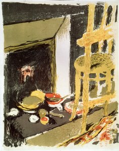 Bij de Haard, 1899 door Edouard Vuillard