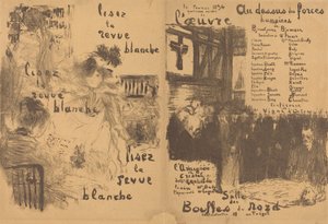Boven menselijke krachten, De kristallen spin, 1894 door Edouard Vuillard