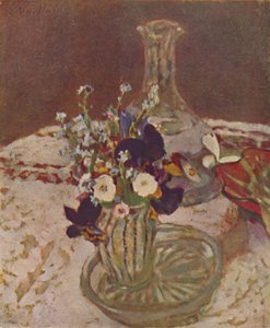Boeket van Viooltjes, Vergeet-mij-nietjes en Madeliefjes Rond 1900, c1900, 1946