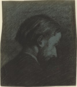 Hoofd van een Bebaarde Man, 1889 door Edouard Vuillard