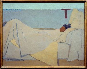 In Bed door Edouard Vuillard