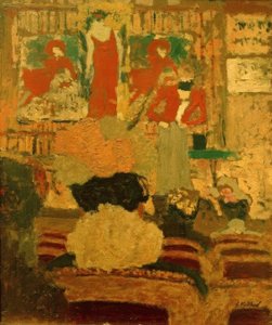 Het illusionistennummer door Edouard Vuillard