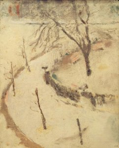 De winter op het Berliozplein