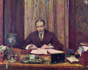 Lucien Rosengart (1881-1976) c.1925 door Edouard Vuillard