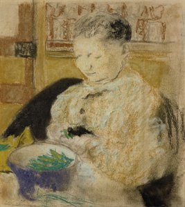 Madame Vuillard Dopt Erwten, 1905