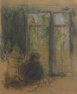 Madame Vuillard bij het raam, 1915