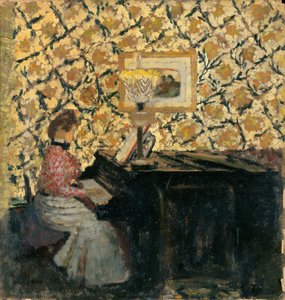 Misia aan de Piano door Edouard Vuillard