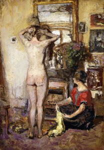 Naakt in een interieur, 1923