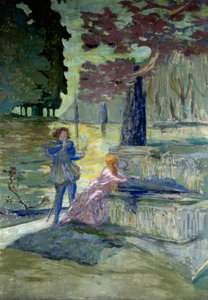 Pelleas en Melisande. Illustratie voor de opera van Claude Debussy