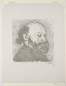 Portret van Cézanne